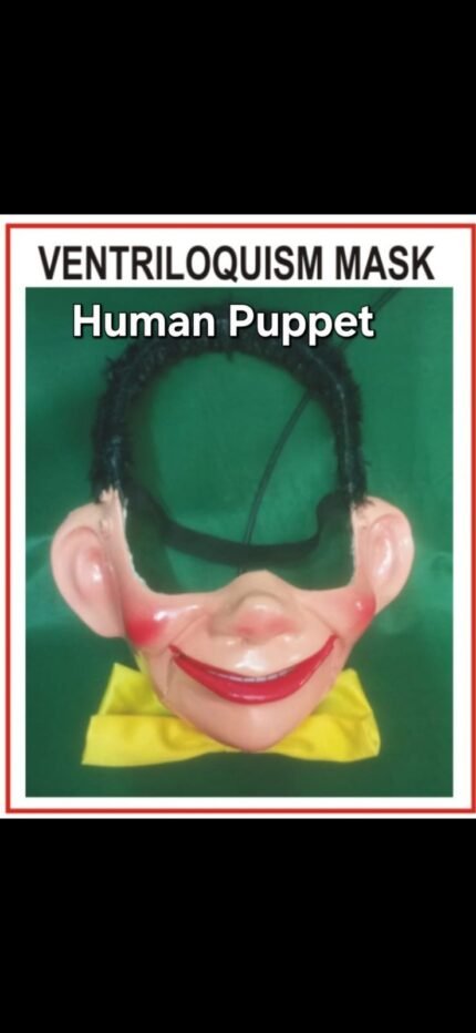 Ventriloquist Human Puppet Half Mask